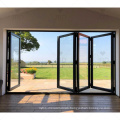 Heavy duty aluminum glass door double door design